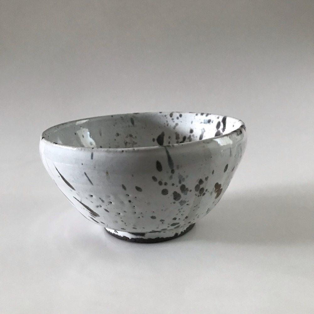 Handmade Splattered Glaze Decorative Bowl